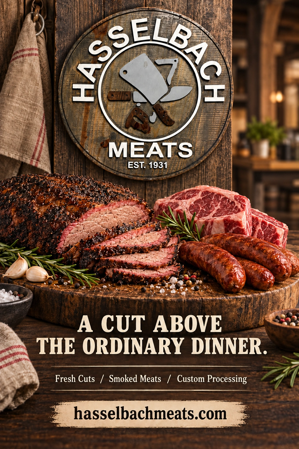Hasselbach Meats artwork